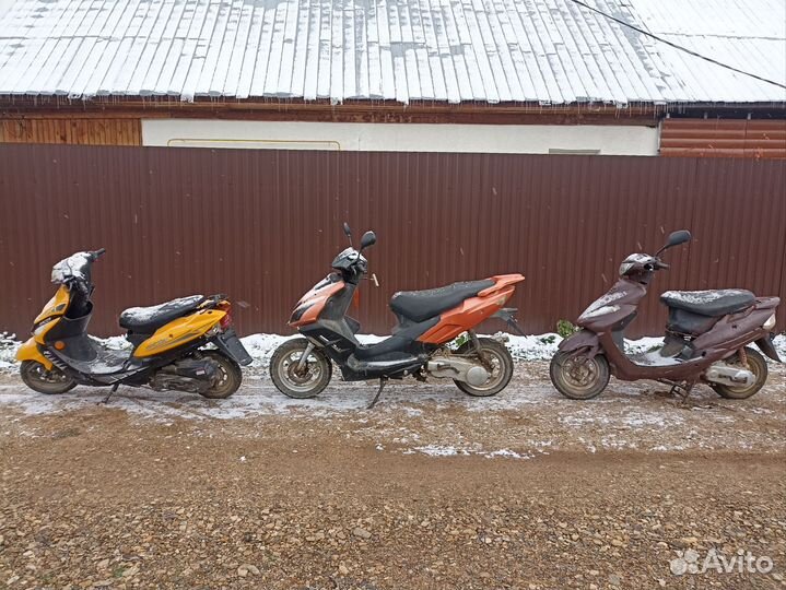 Скутера ABM storm скутер racer скутер pirania