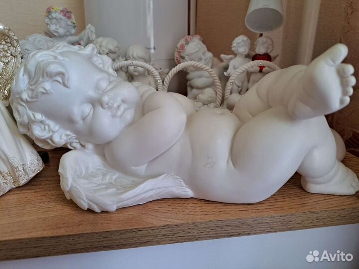 Ангелочек спящий большой