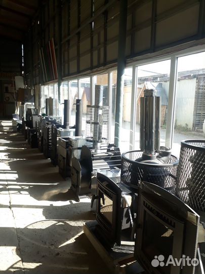 Банные печи, отопительные печи, баки для бани