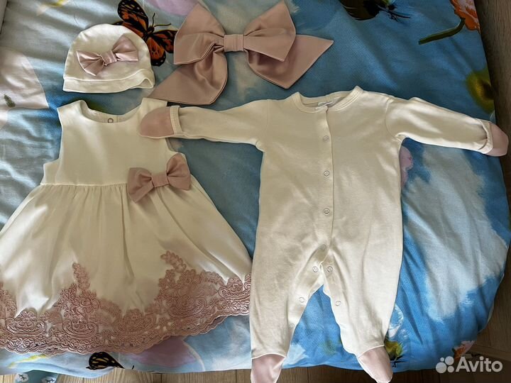 Конверт на выписку для девочки luxury baby