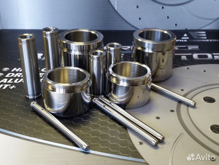 Комплект всех суппортов Pajero Sport 2 нержавейка