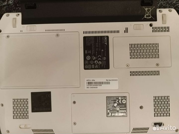 Разбор нетбук Acer