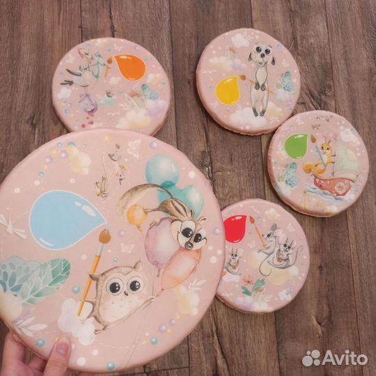 Мини коврики изучаем цвета