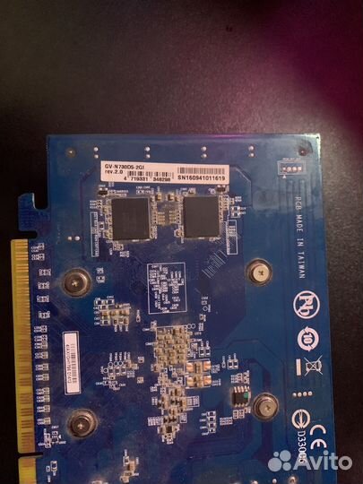 Видеокарта gt 730 2 gb