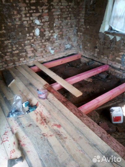 Ремонт полов, циклевка