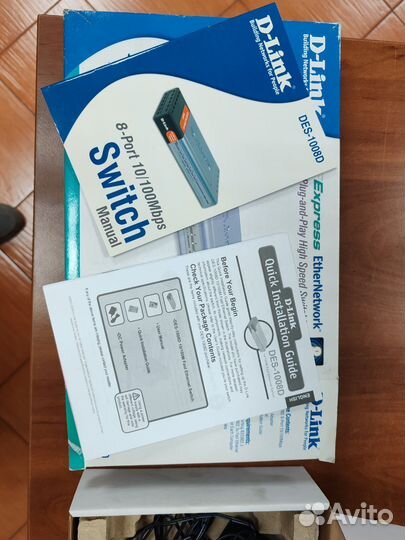 Коммутатор D-link DES-1008D