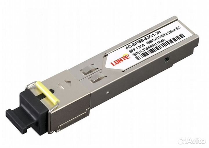 SFP-модуль WDM 1.25G Tx1550/Rx1310 20km SC DDM