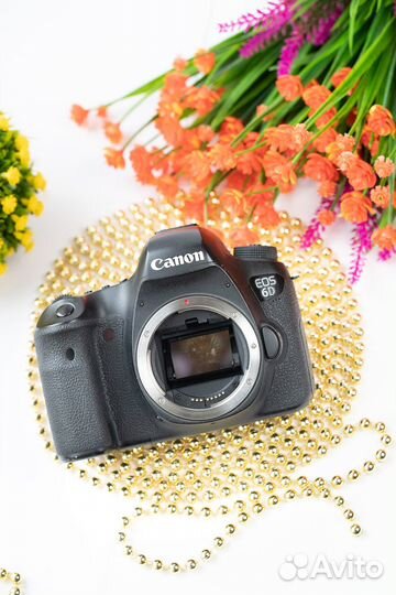 Canon eos 6d body, гарантия 6 месяцев