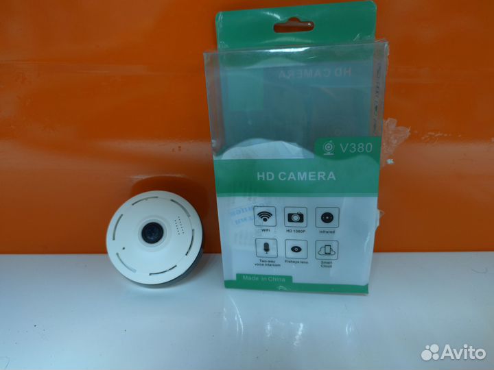 Беспроводная Wi-Fi iP камера V380-V3-G потолочная