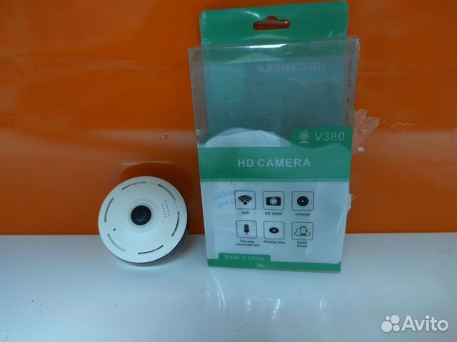 Беспроводная Wi-Fi iP камера V380-V3-G потолочная