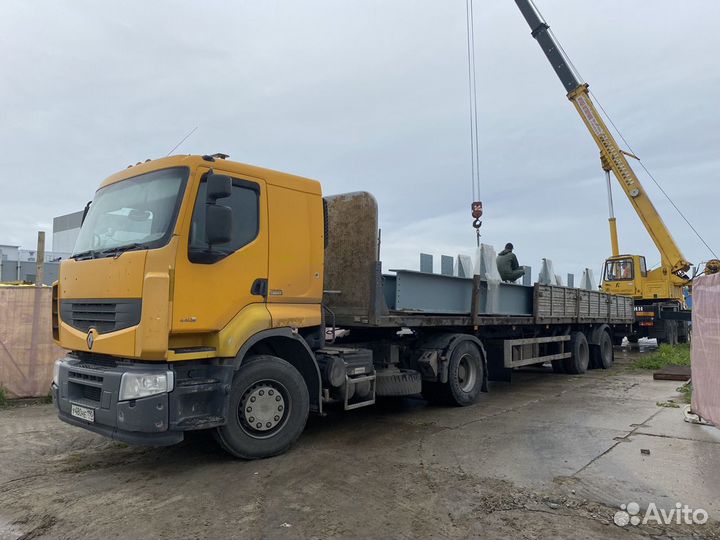 Бортовой длиномер, грузоперевозки 13,6 м, аренда