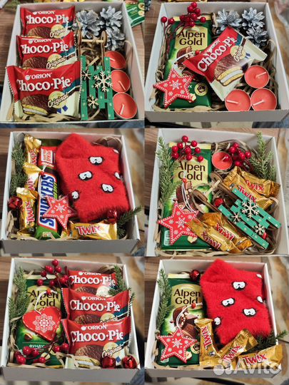 Сладкие боксы/подарочные наборы