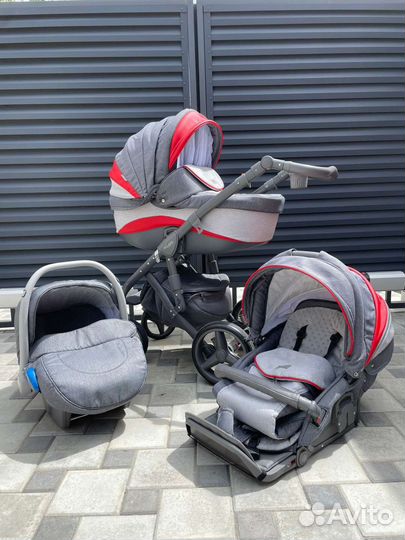 Коляска adamex 3 в 1