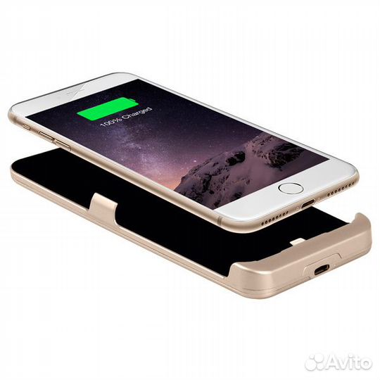 Чехол-Аккумулятор для iPhone 7/8 (Золото) 3000mAh
