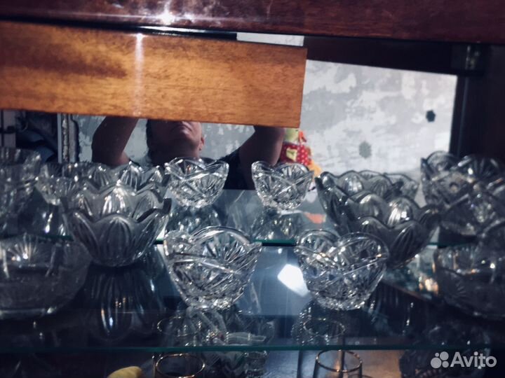Хрустальная посуда СССР