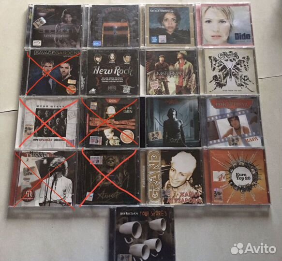 CD-диски разные, лицензионные