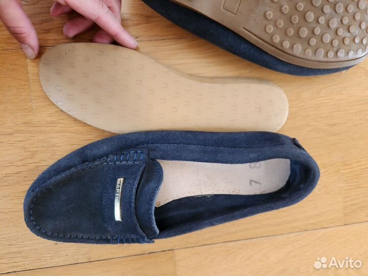 Мокасины натур замша 37 Martinelli