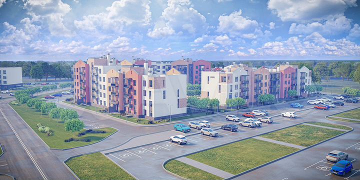 3-к. квартира, 72,5 м², 2/5 эт.