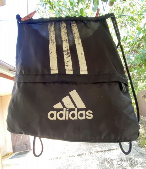 Сумка мешок Adidas + кроссовки