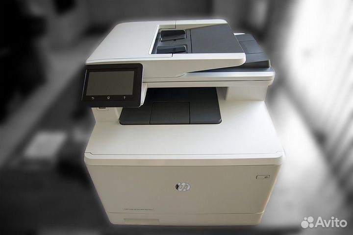 Мфу hp color laserjet pro m477fdn пробег 1500 копи