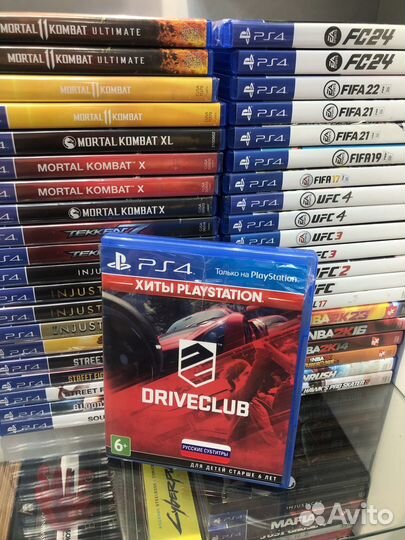 Driveclub ps4 диск