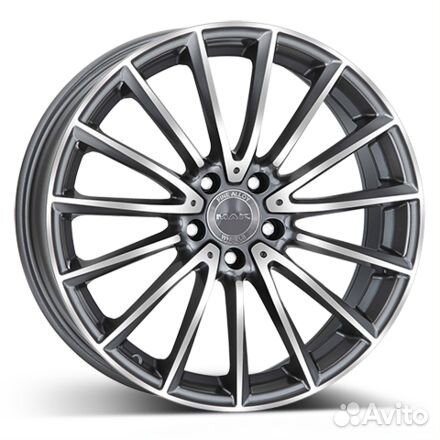 R19 5x112 8J ET33 D66,6 MAK Komet Gun Metallic Mir