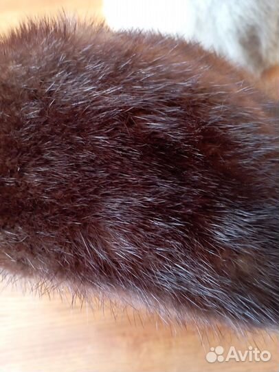 Шапка норковая женская