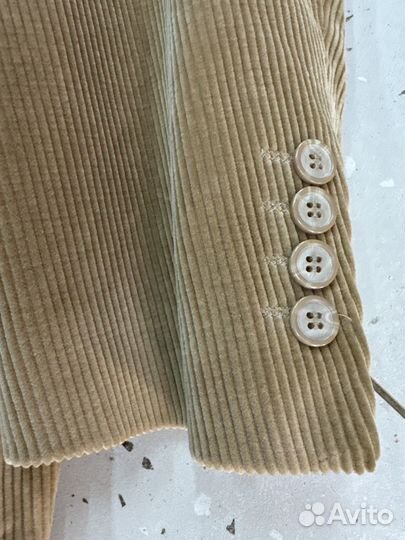 Вельветовый пиджак мужской новый 48