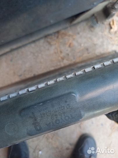 Продам штатный жирный радиатор 1jz gte jzx 100