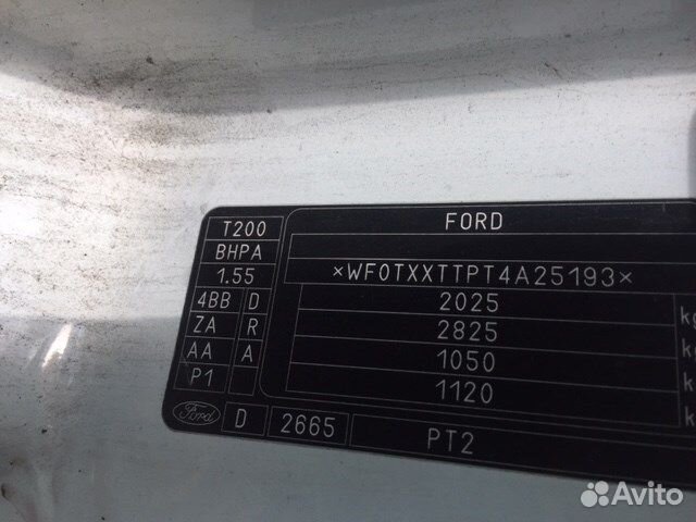 Разбор на запчасти Ford Transit (Tourneo) Connect