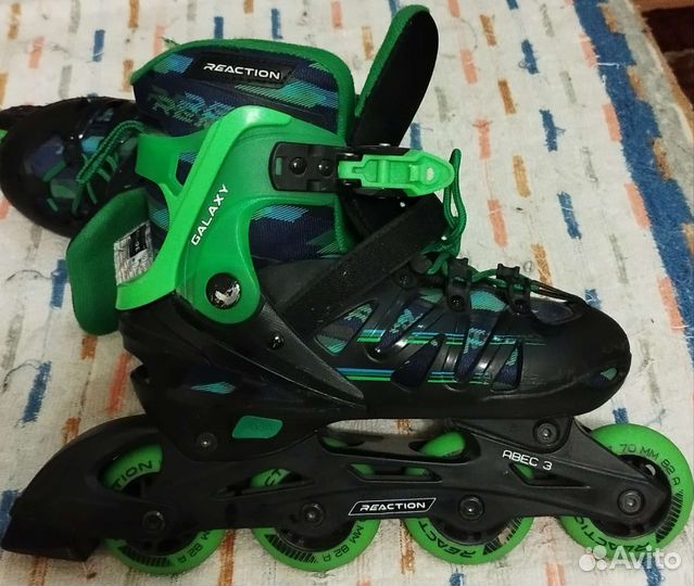 Ролики reaction Galaxy раздвижные 36 - 39 размер