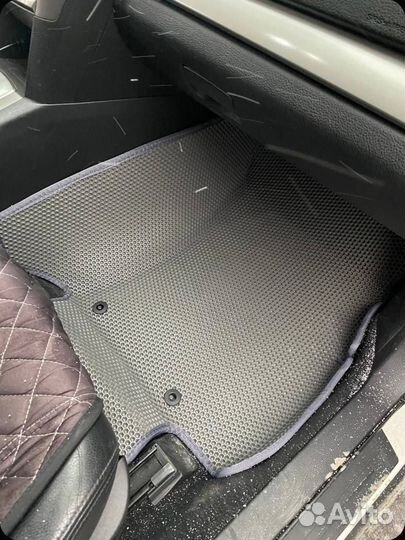 Коврики EVA 3Д на Легаси 5 черный+черный