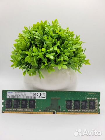 Оперативная память DDR4 16gb 2x8 2400 mhz Samsung