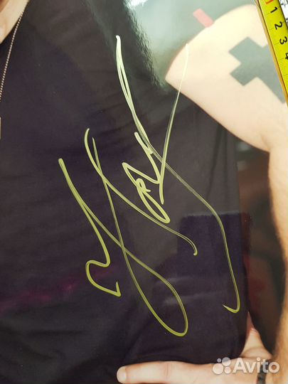 Автограф Дмитрия Нагиева 45см на 30см