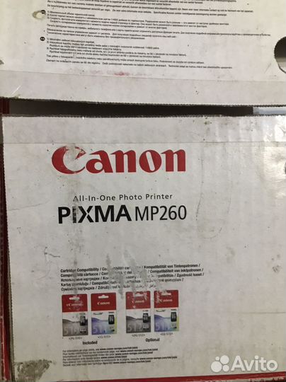 Мфу canon pixma mp260