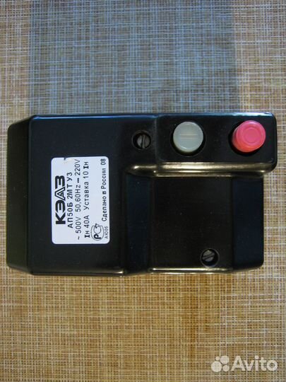 Автоматический выключатель Ап50б 3мт 40А 220 10In