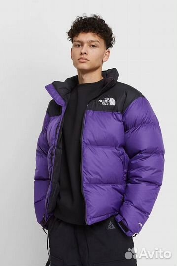 Пуховик The North Face 700 фиолетовый