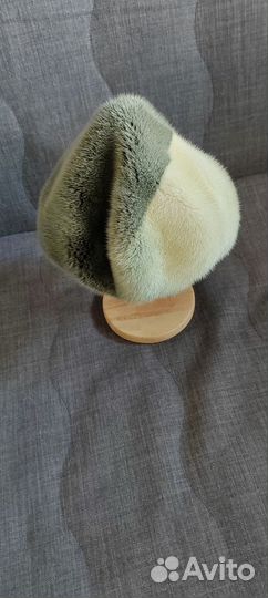 Норковый мягкий берет