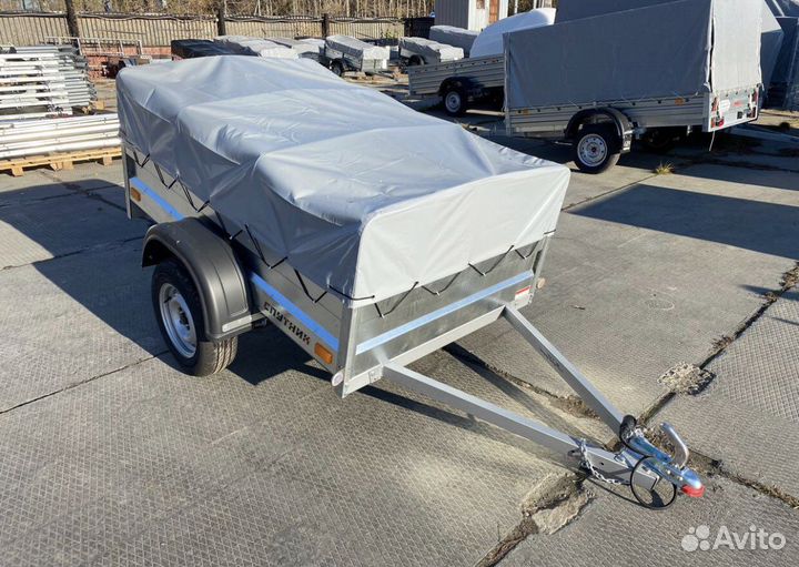 Прицеп Спутник 1,7V без тента