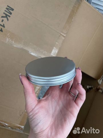 Металлические крышки для косметики