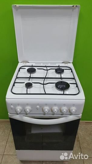 Плита газовая indesit с электроподжигом и грилем