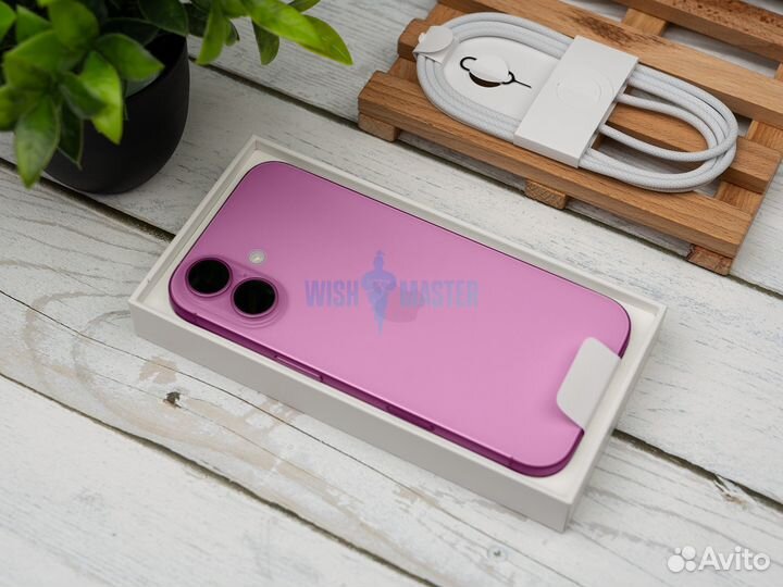 Apple iPhone 16 Plus 512GB nanoSim+eSim (Розовый)