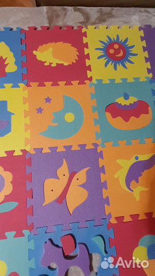 Детский коврик пазл