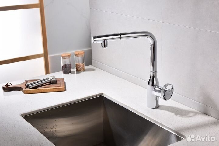 Смеситель для кухни Paulmark Urban хром Ur213104-CR