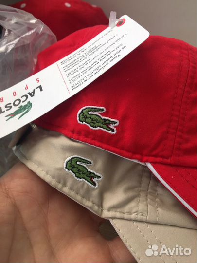 Кепки 2 штуки Lacoste(оригинал)