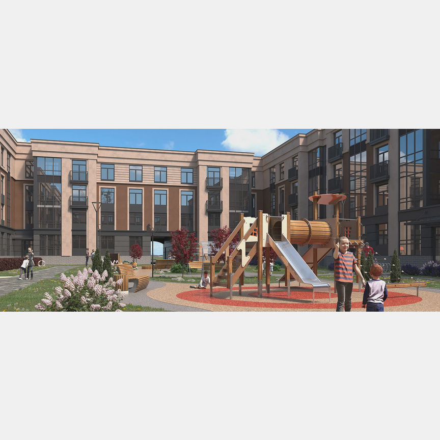 3-к. квартира, 77,1 м², 3/4 эт.