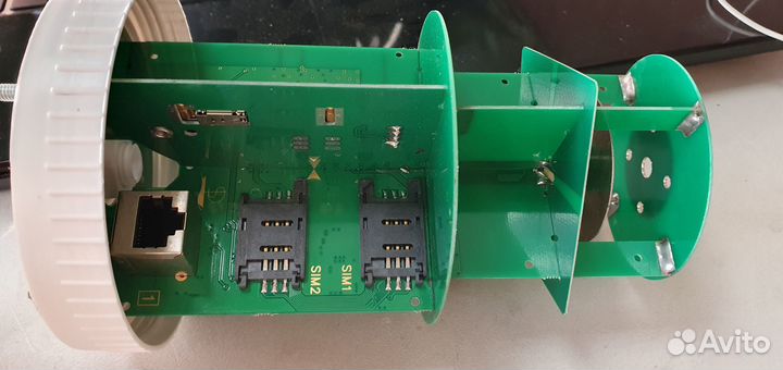 Роутер Kroks Rt-Pot DS sH с модемом Huawei E3372