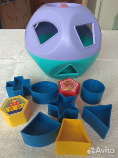 Сортер Tupperware-Toy. Развивающая игрушка