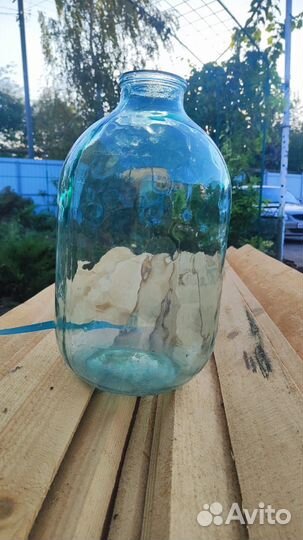 Банка 10 литров стеклянная