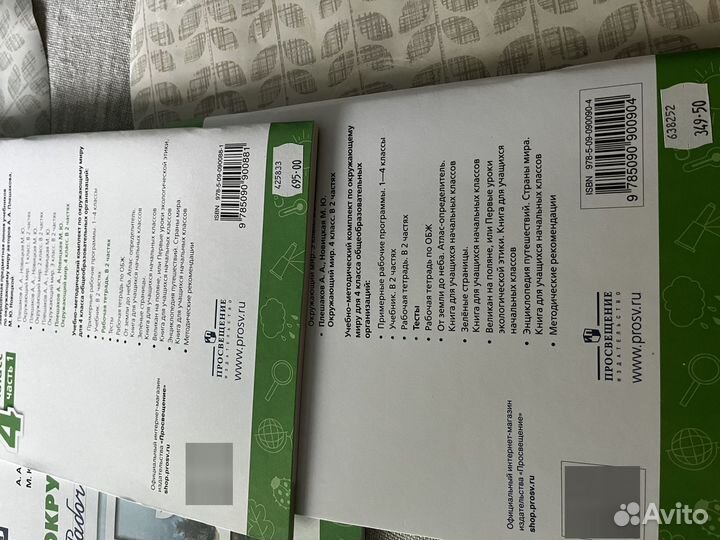 Рабочие тетради + тесты 4 класс Окружающий Мир